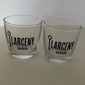 Larceny‎ Bourbon Clear Glass Set